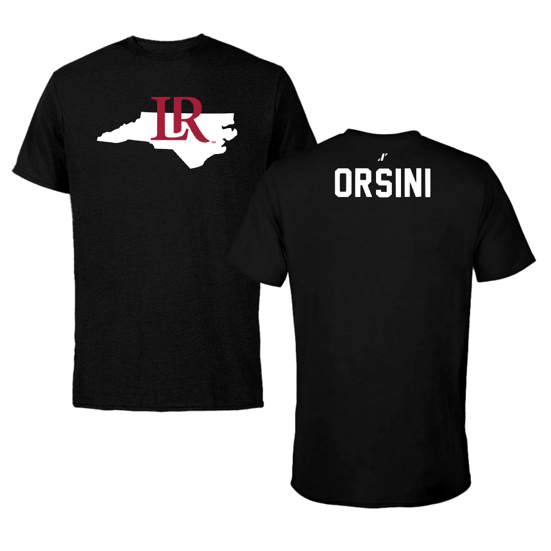 Lenoir-Rhyne University Tennis Black State Tee - Claudia Orsini