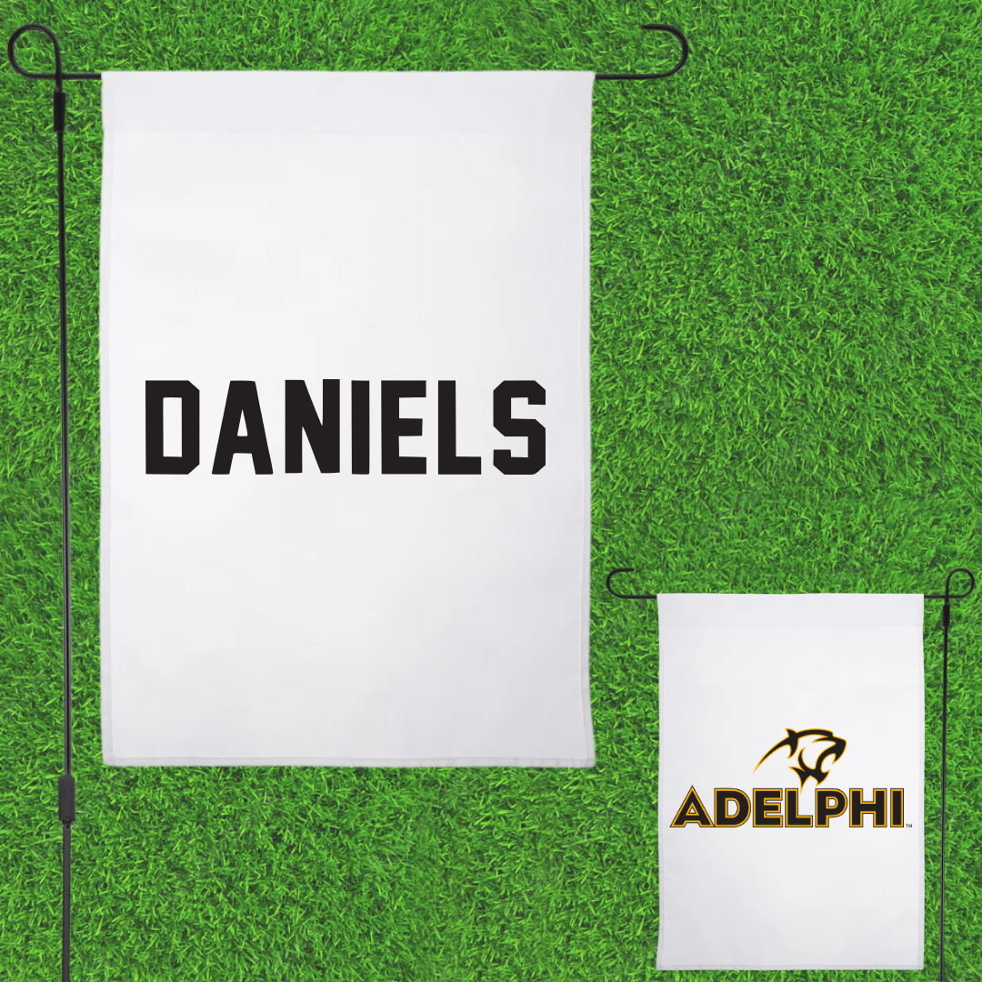 Adelphi University Dance White Garden Flag - Katelyn Daniels