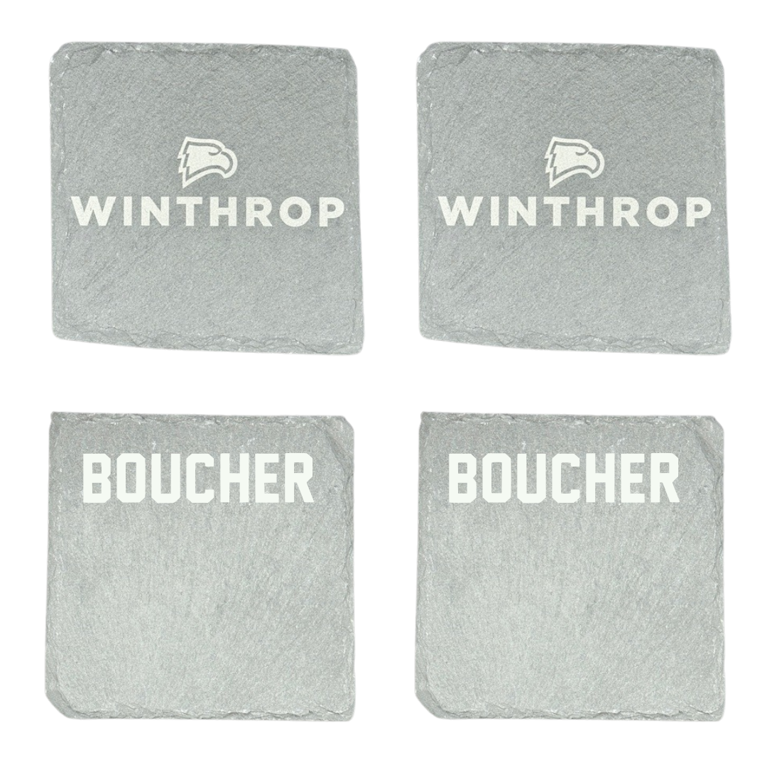 Winthrop University TF and XC Stone Coaster (4 Pack)  - Michael Boucher