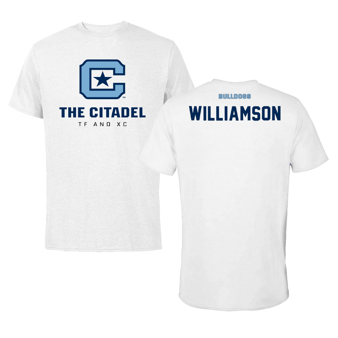 The Citadel TF and XC White Tee - Julia Williamson