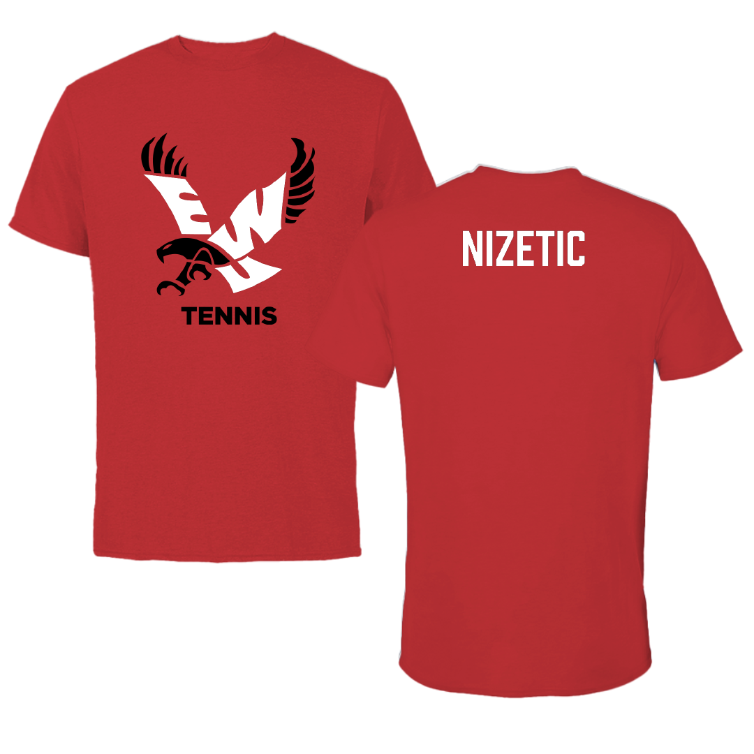 Eastern Washington University Tennis Red Tee - Leandra Nizetic
