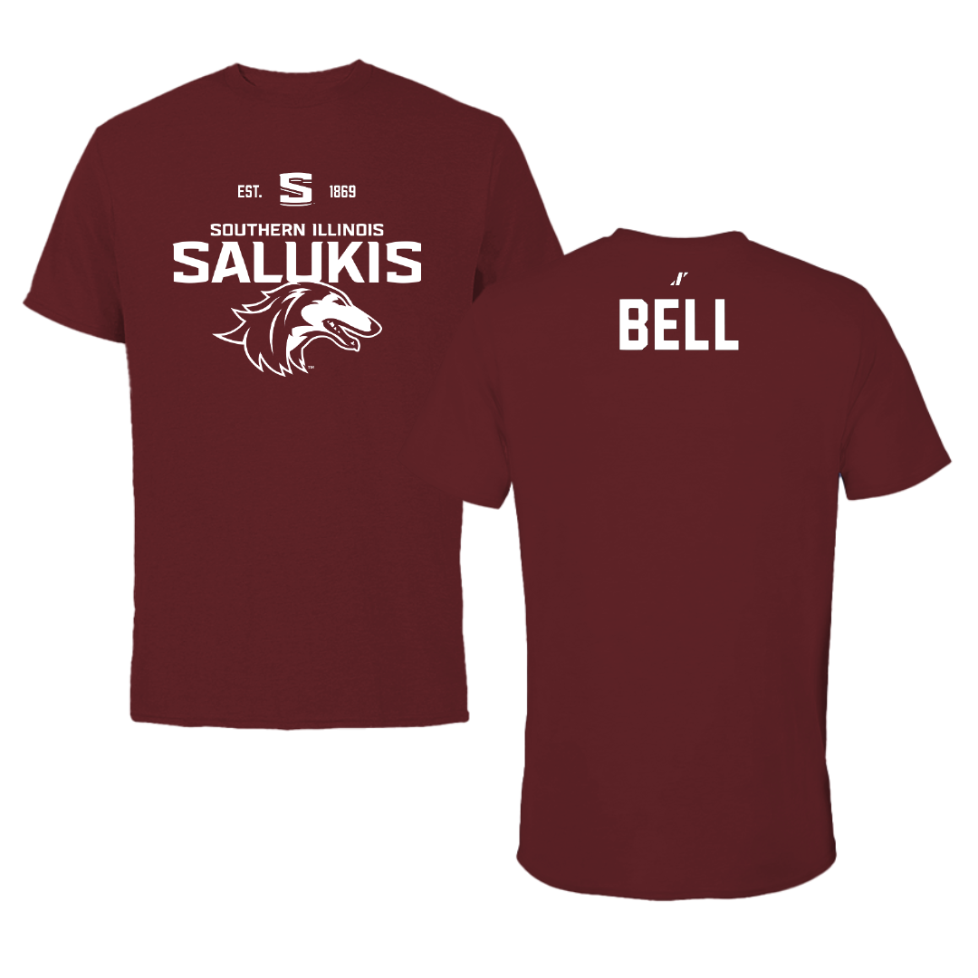 Southern Illinois University at Carbondale TF and XC Maroon General Performance Tee - Teanna Bell