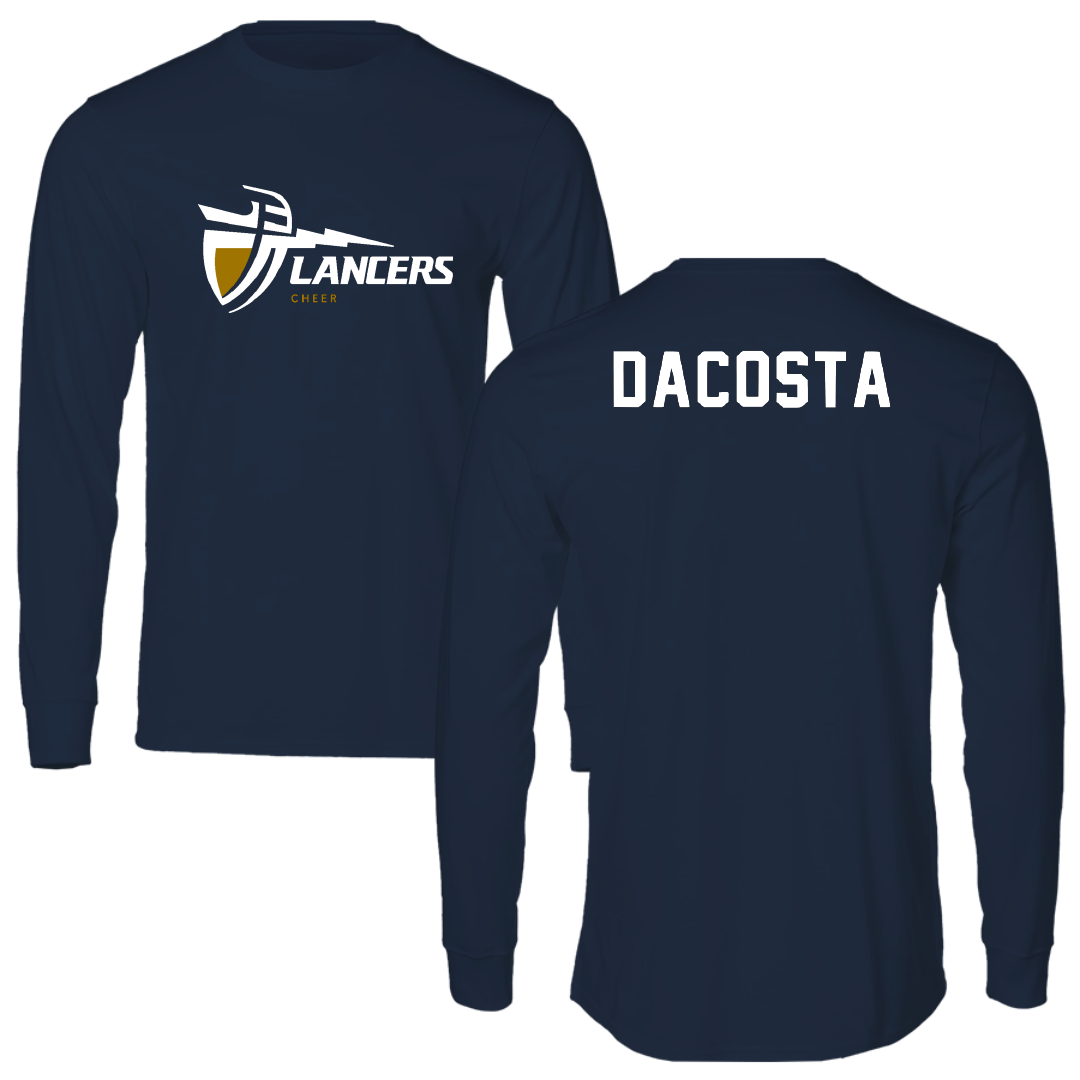 California Baptist University Cheer Navy Performance Long Sleeve - Taryn Dacosta