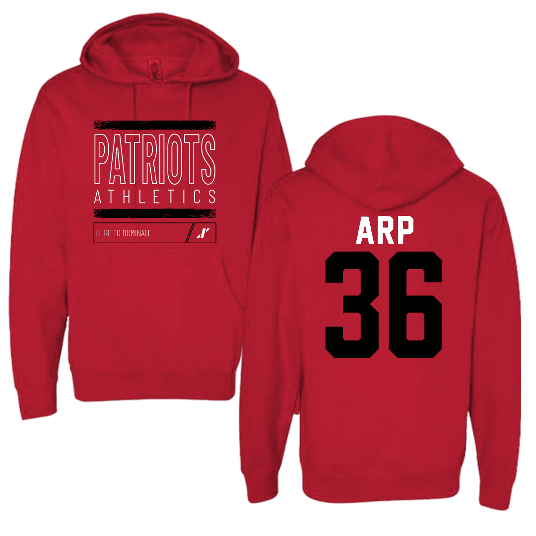 Dallas Baptist University STUNT Red Dominate Hoodie - #36 Ashtyn Arp