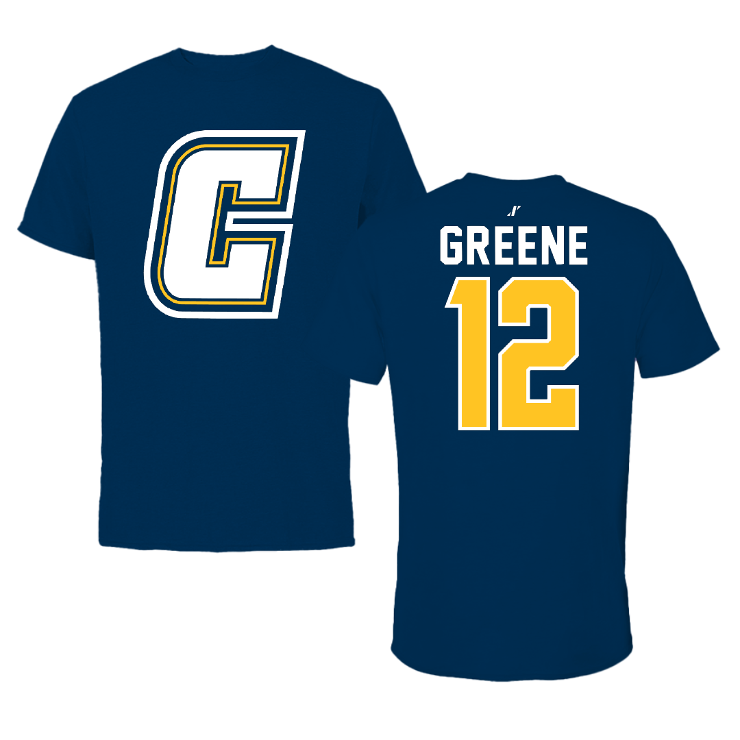 Coker University Acrobatics & Tumbling Navy Tee - #12 Bailey Greene