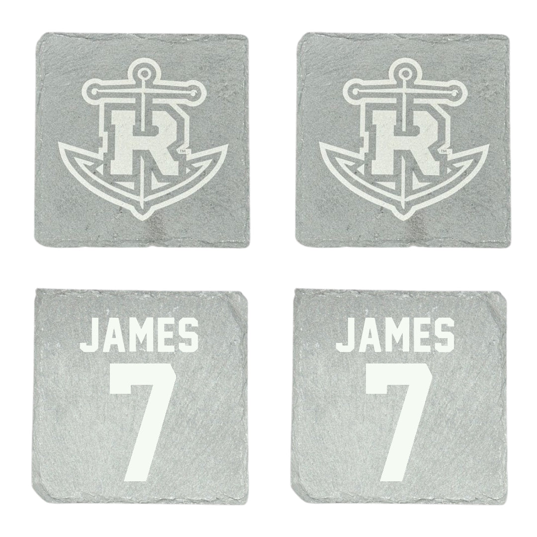 Rollins College Basketball Stone Coaster (4 Pack)  - #7 Cheo James