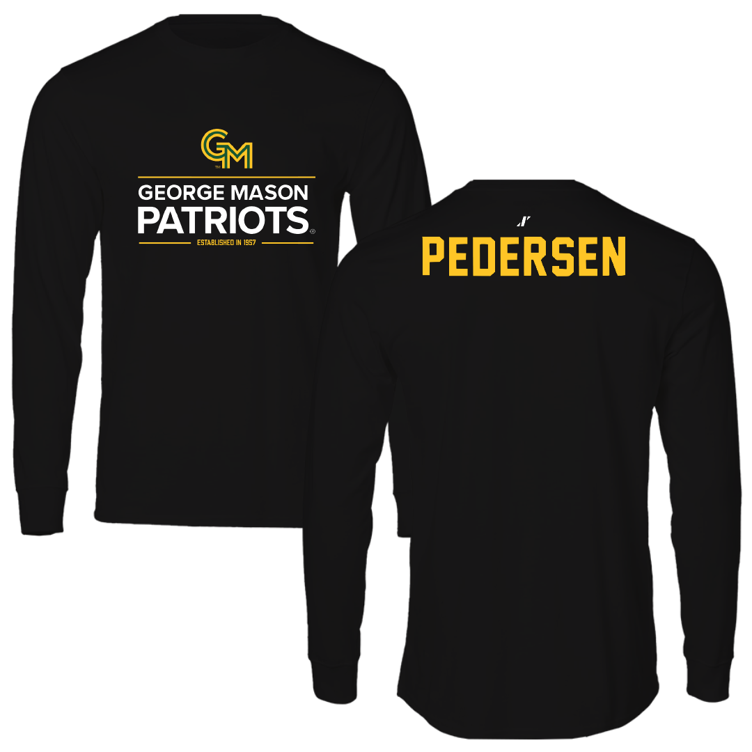 George Mason University Wrestling Black General Long Sleeve - Colin Pedersen