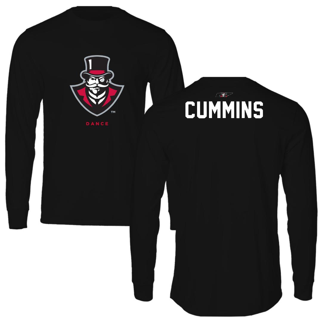 Austin Peay State University Dance Black Mascot Long Sleeve - Madeline Cummins