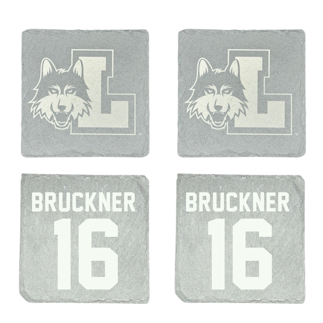 Loyola University-Chicago Volleyball Stone Coaster (4 Pack)  - #16 Jordan Bruckner