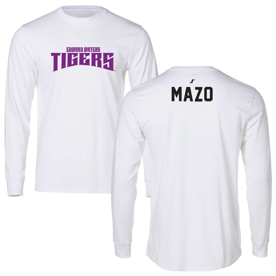 Edward Waters University Cheer White Classic Long Sleeve - JaMarion Mazo
