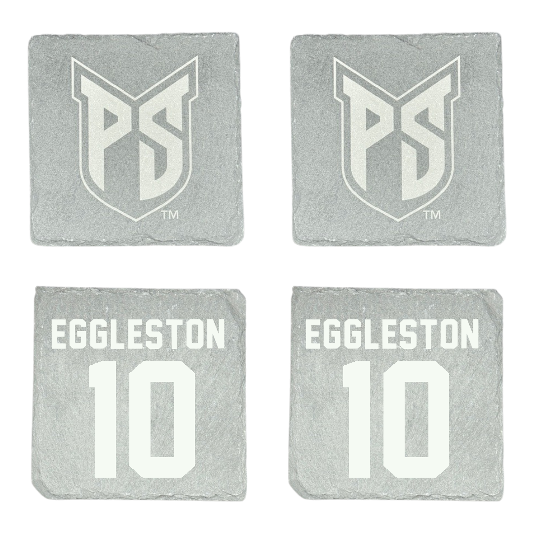 Portland State University Soccer Stone Coaster (4 Pack)  - #10 Mckenna Eggleston