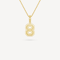 Gold Presidents Pendant and Chain - #8 Rachel Mau