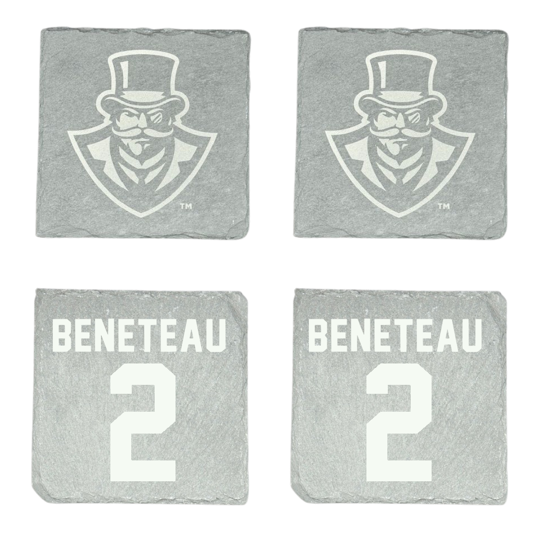Austin Peay State University Beach Volleyball Stone Coaster (4 Pack)  - #2 Jordyn Beneteau