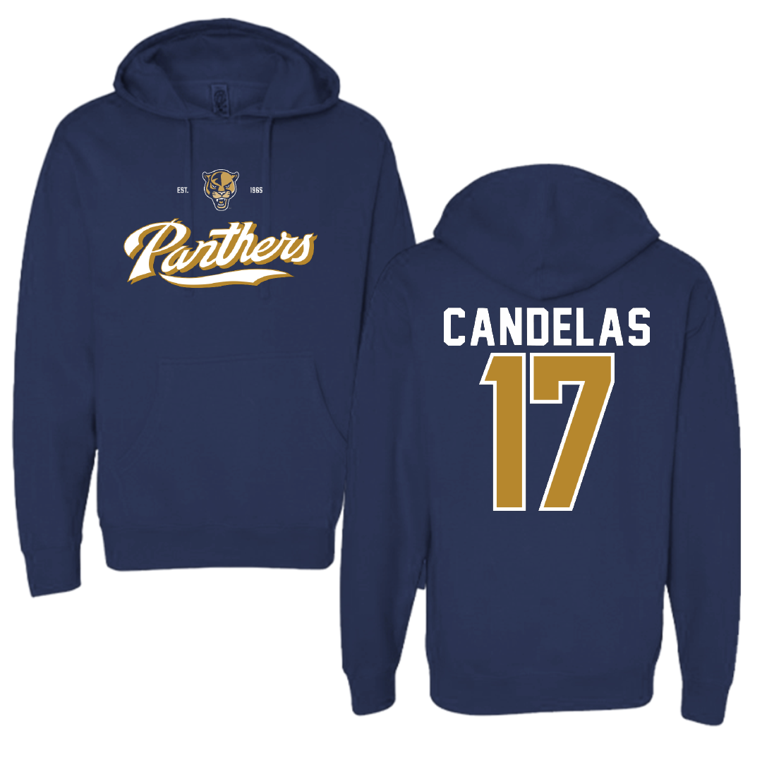 Florida International University Baseball Navy General Hoodie - #17 Hector Candelas