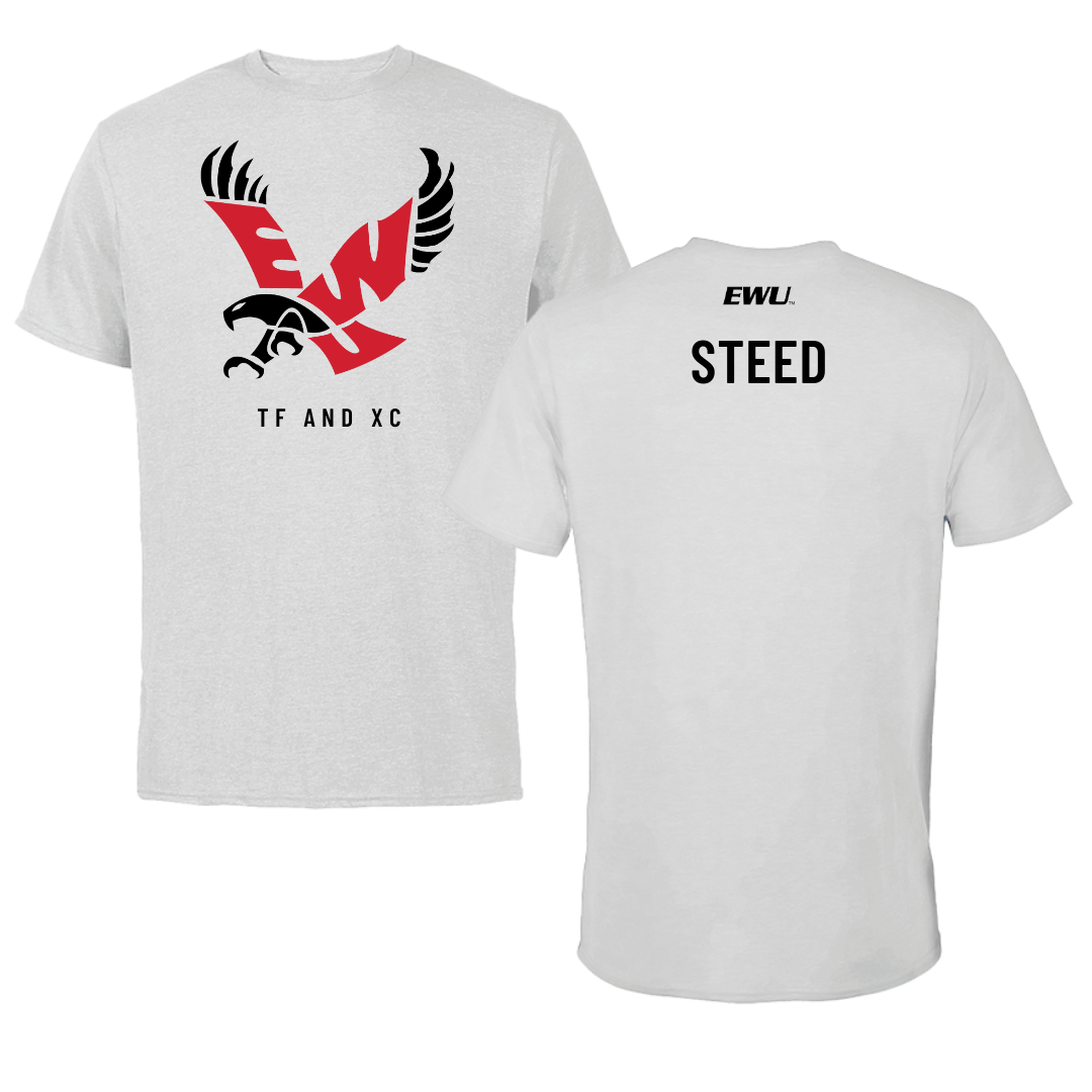 Eastern Washington University TF and XC Light Gray Tee - Austin Steed