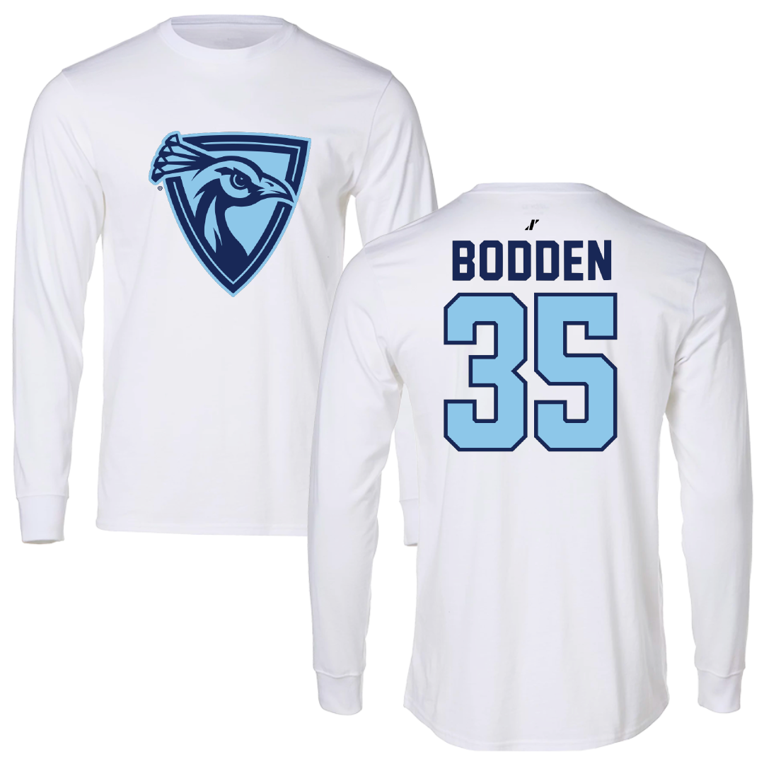 Upper Iowa University Basketball White Long Sleeve - #35 Junior Bodden