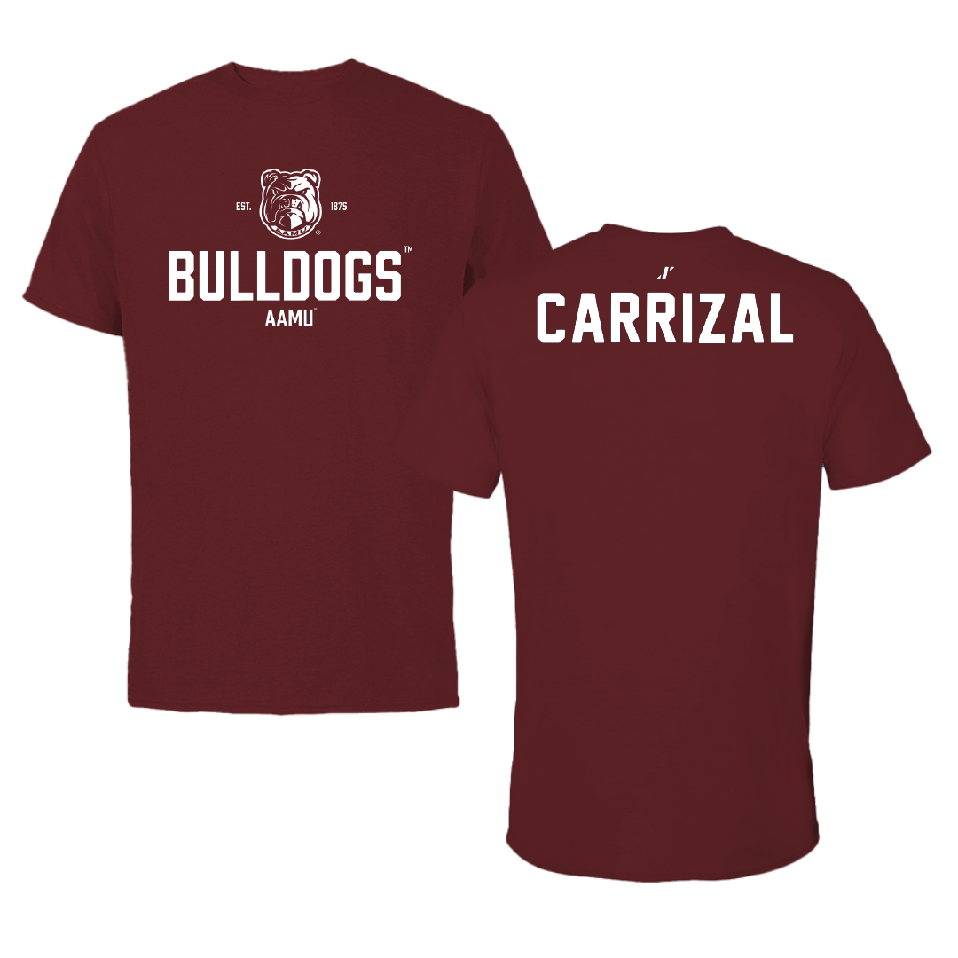 Alabama A&M University TF and XC Maroon General Tee - Nevaeh Carrizal