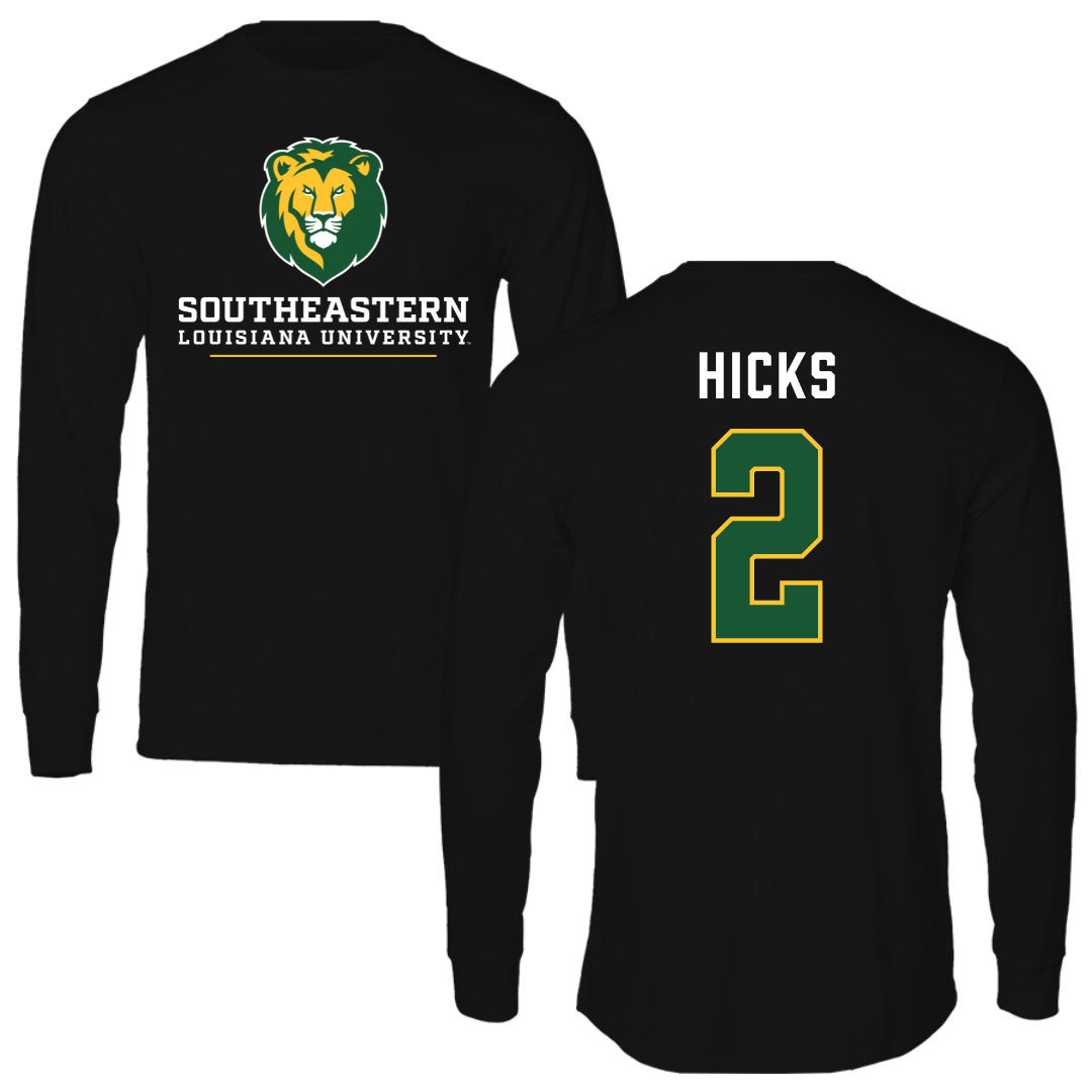 Southeastern Louisiana University Beach Volleyball Black Long Sleeve - #2 Makayla Hicks