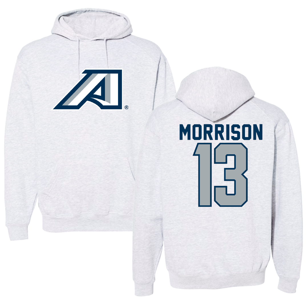 Augusta University Baseball Gray Hoodie - #13 Michael Morrison