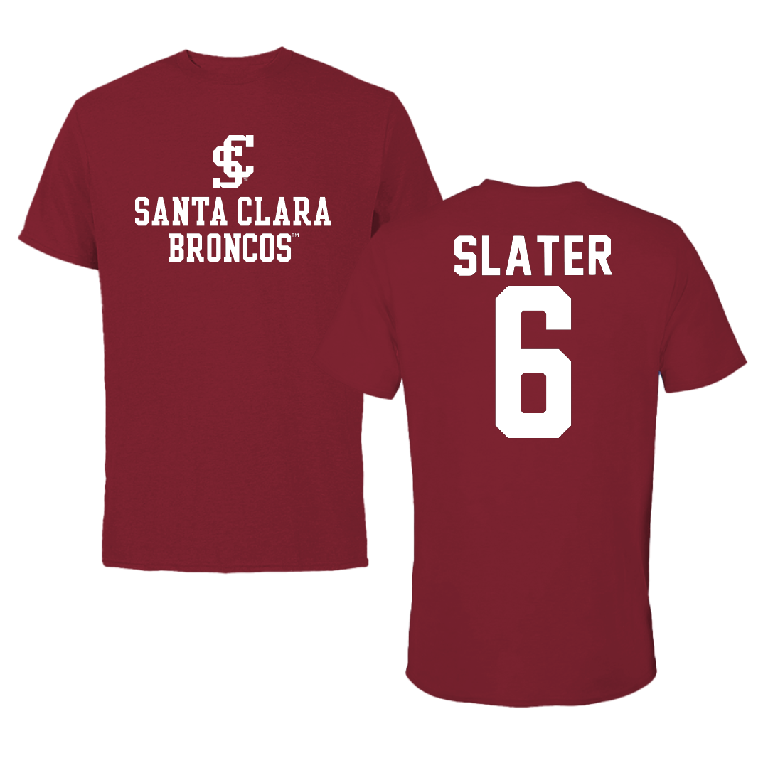 Santa Clara University Water Polo Cardinal Tee - #6 Libby Slater