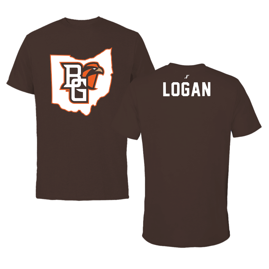 Bowling Green State University TF and XC Brown State Tee - Payton Logan