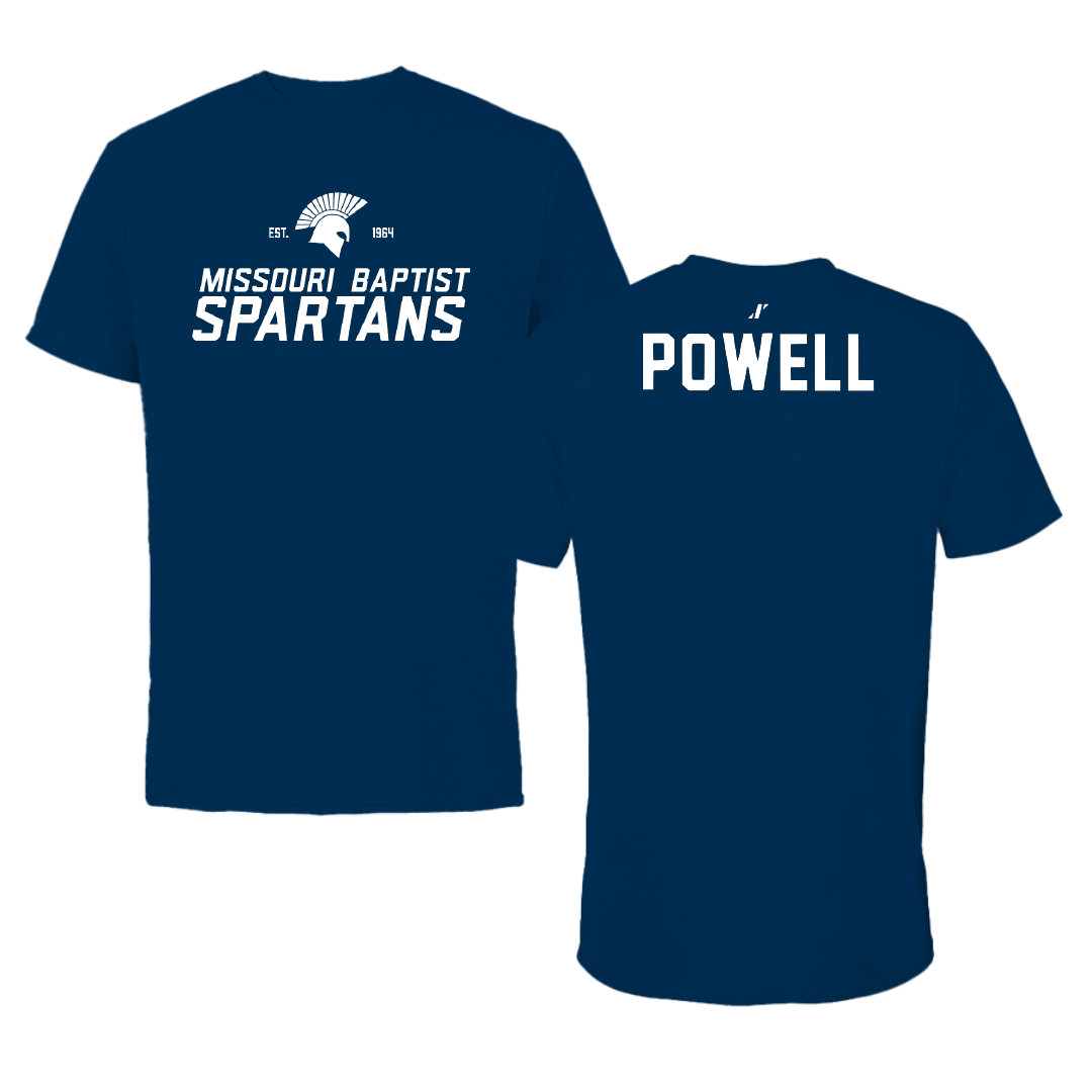 Missouri Baptist University Golf Navy General Tee - Nicholas Powell