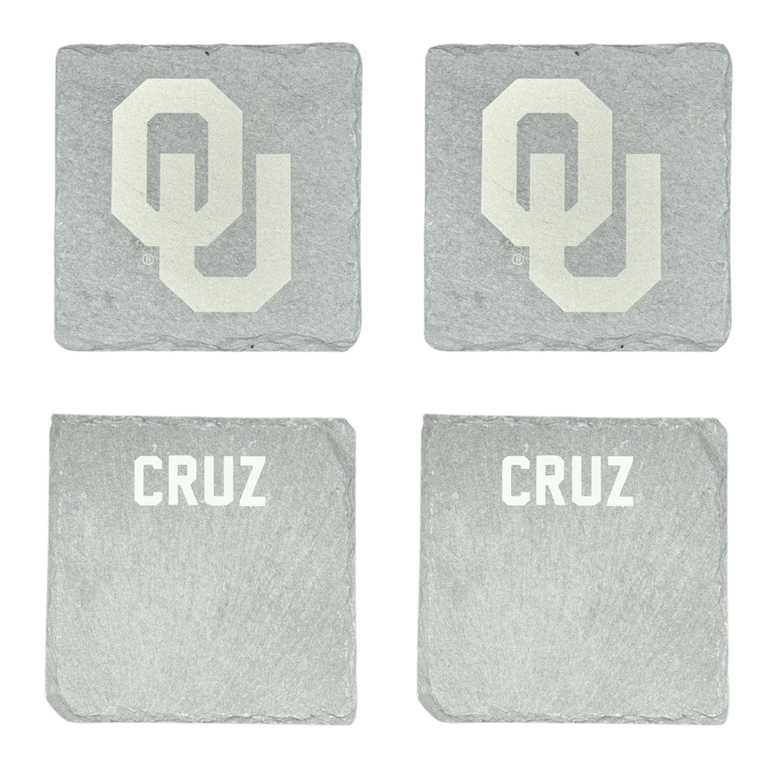 University of Oklahoma Gymnastics Stone Coaster (4 Pack)  - Nick Cruz
