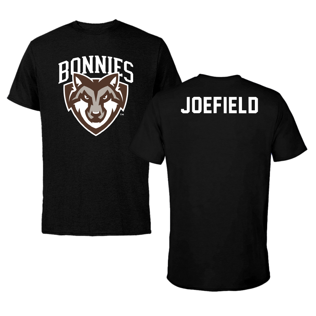 St. Bonaventure University Swimming & Diving Black Performance Tee - Sanayia Joefield
