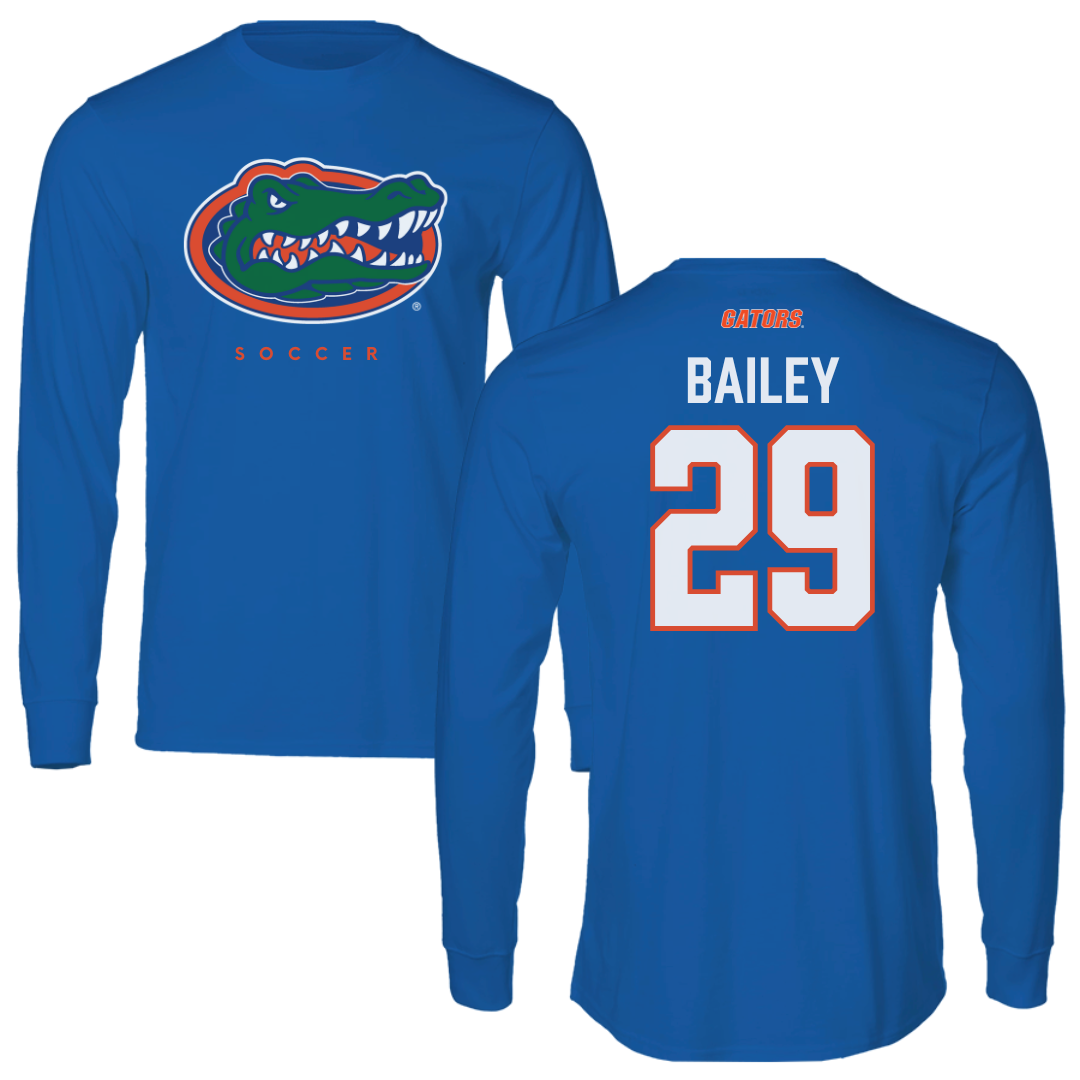 University of Florida Soccer Blue Mascot Performance Long Sleeve - #29 Lena Bailey