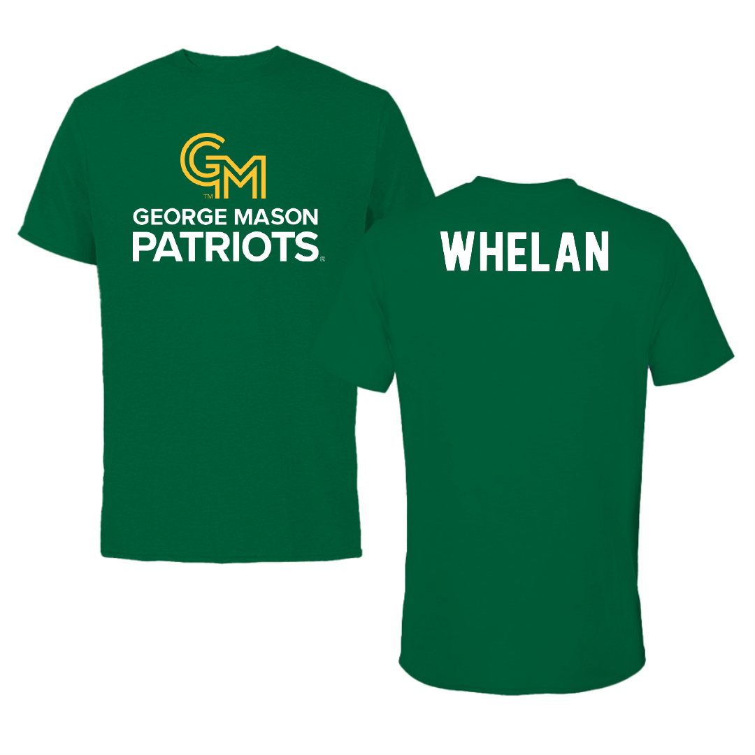 George Mason University Wrestling Green Patriots Tee - Geoffrey Whelan