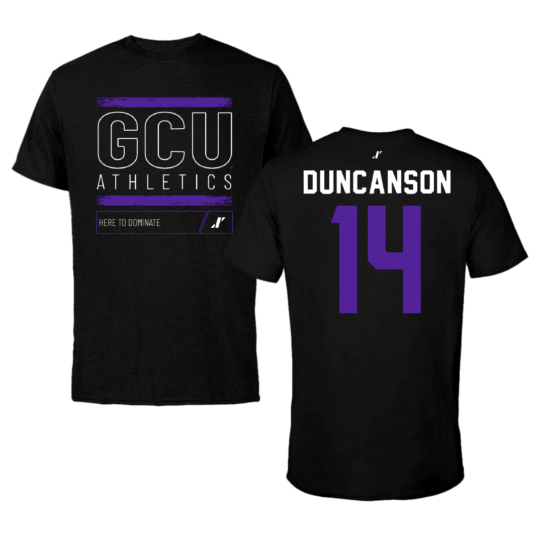 Grand Canyon University Volleyball Black Dominate Tee - #14 Cole Duncanson