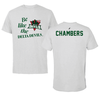 Mississippi Valley State University TF and XC Light Gray Be Like Us Performance Tee - Ricardo Chambers