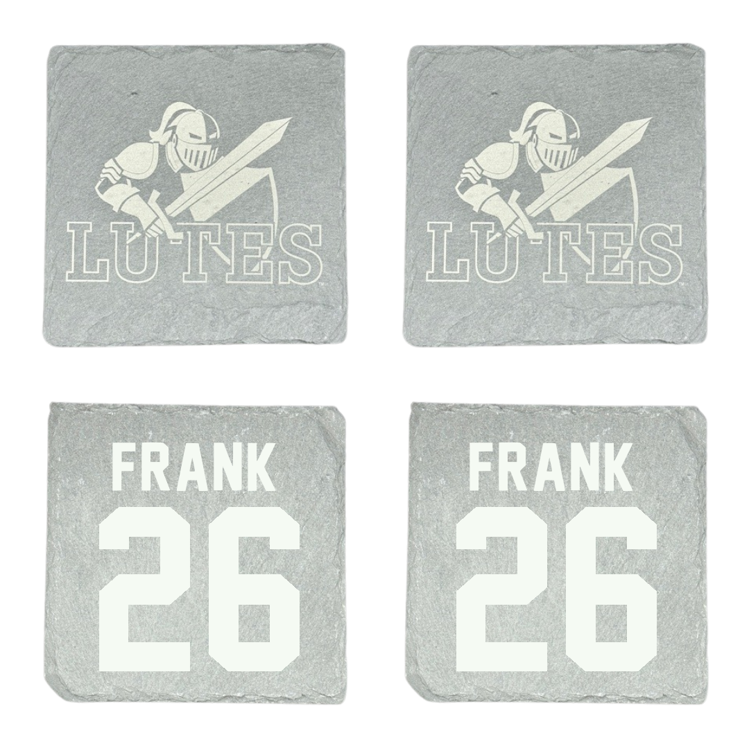 Pacific Lutheran University Football Stone Coaster (4 Pack)  - #26 Will Frank