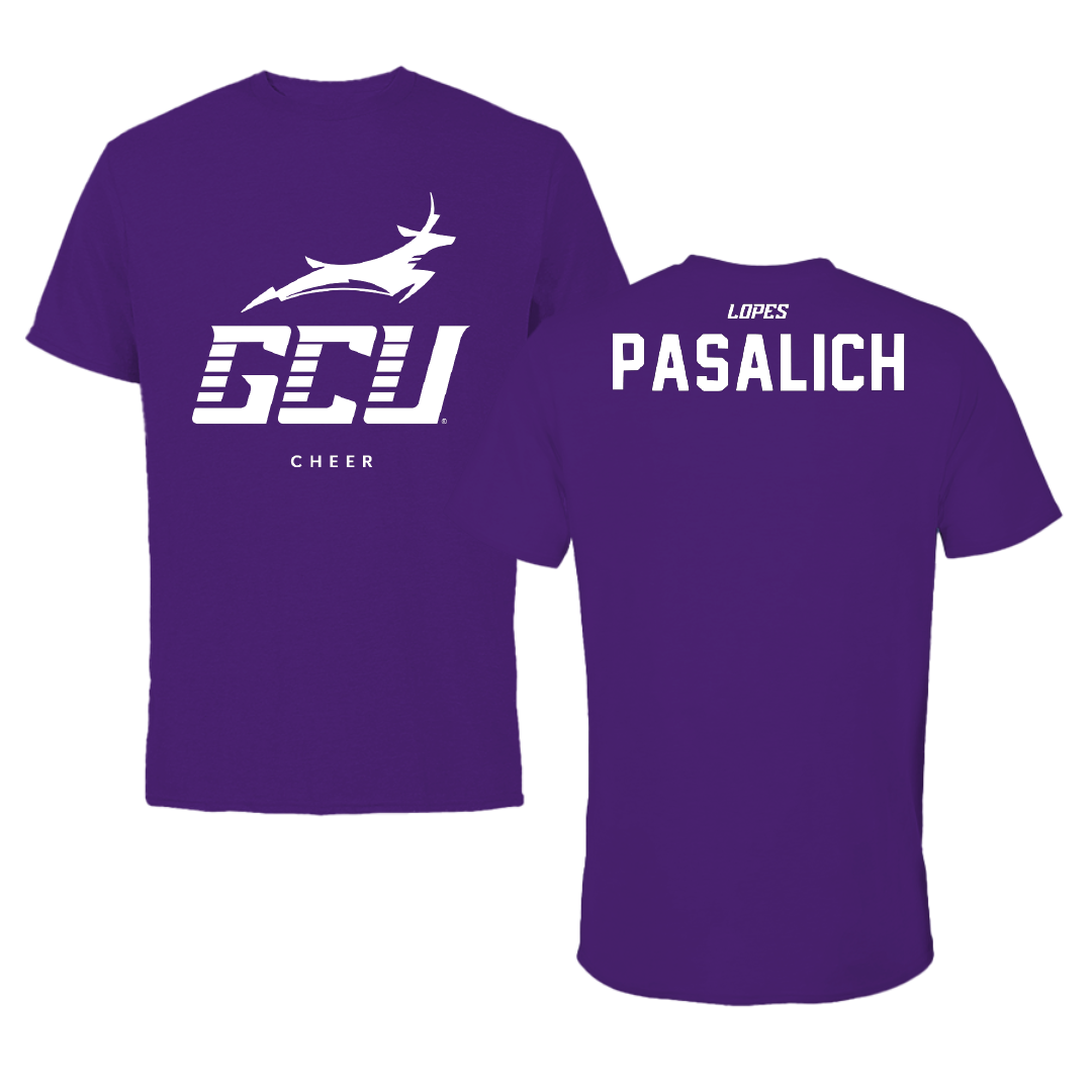 Grand Canyon University Cheer Team Purple Tee - Brooklyn Pasalich