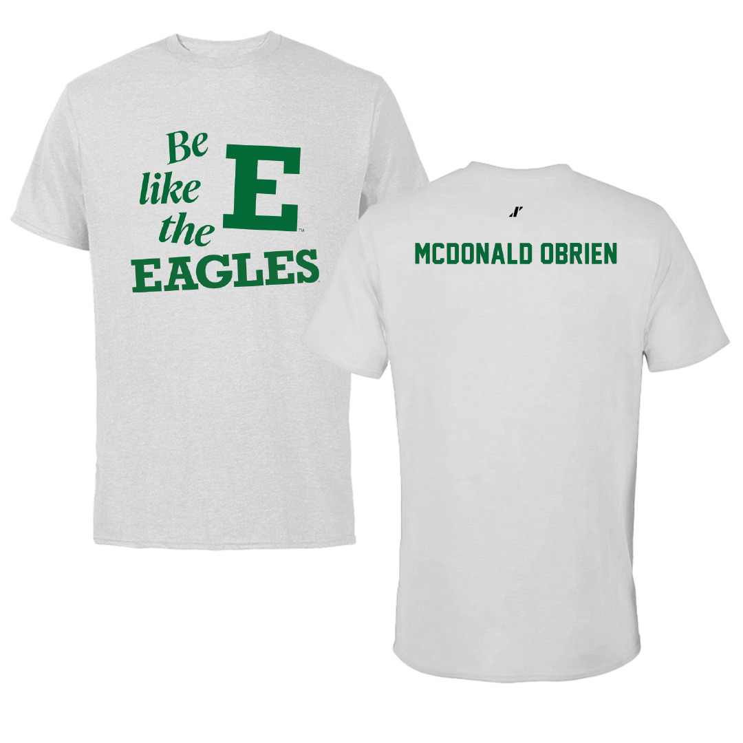 Eastern Michigan University Golf Light Gray Be Like Us Performance Tee - Rory McDonald Obrien