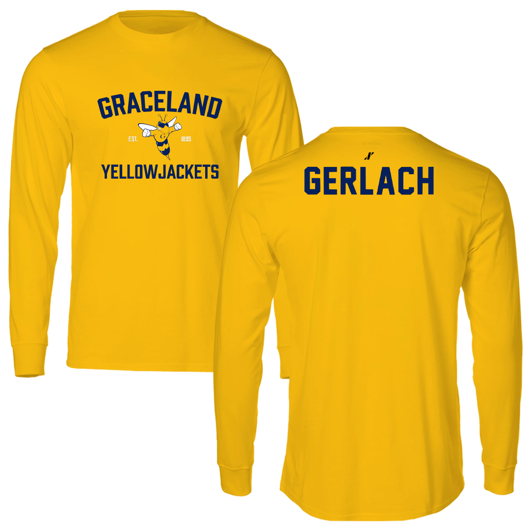 Graceland University TF and XC Gold General Performance Long Sleeve - Ella Gerlach