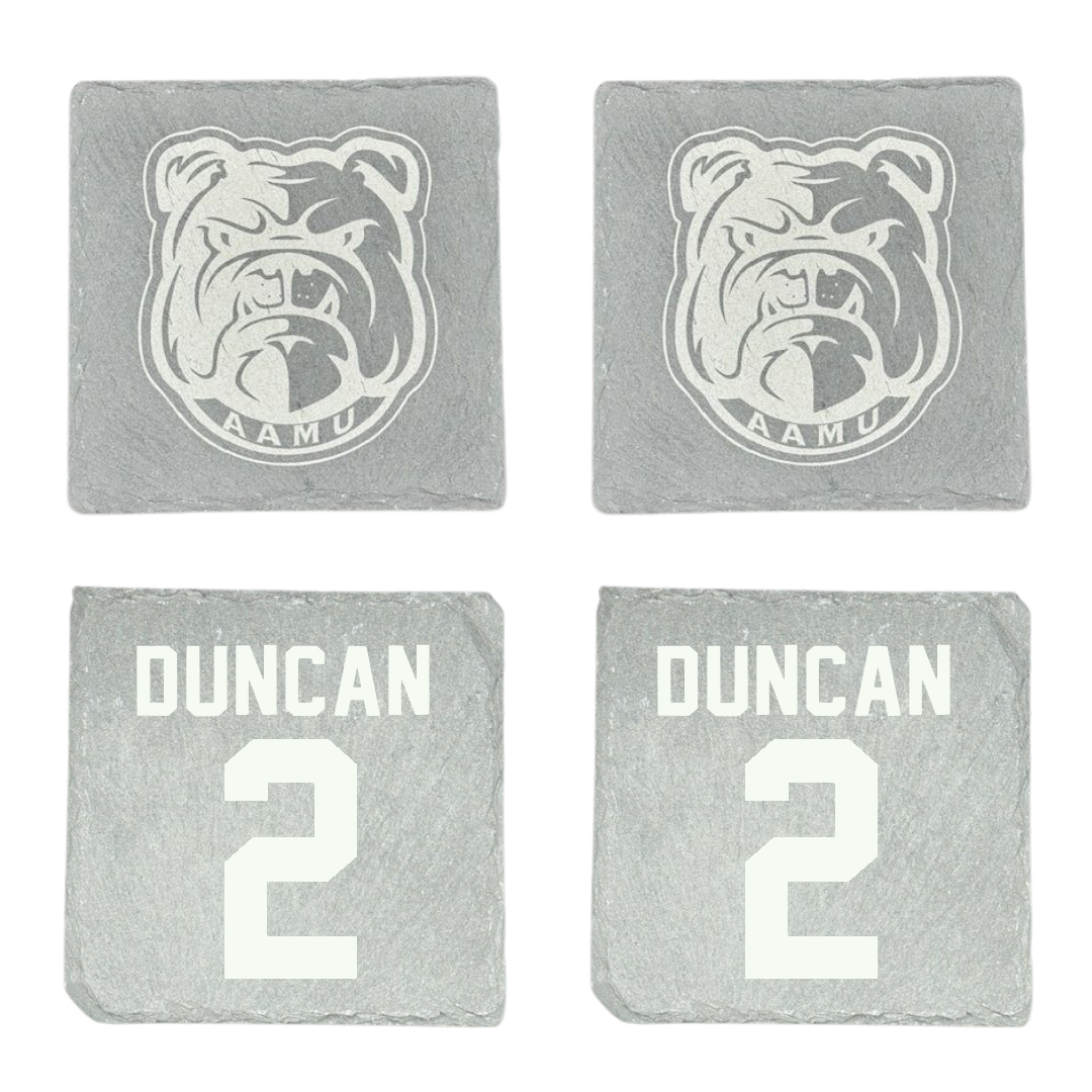 Alabama A&M University Baseball Stone Bulldogs Coaster (4 Pack)  - #2 Kylan Duncan