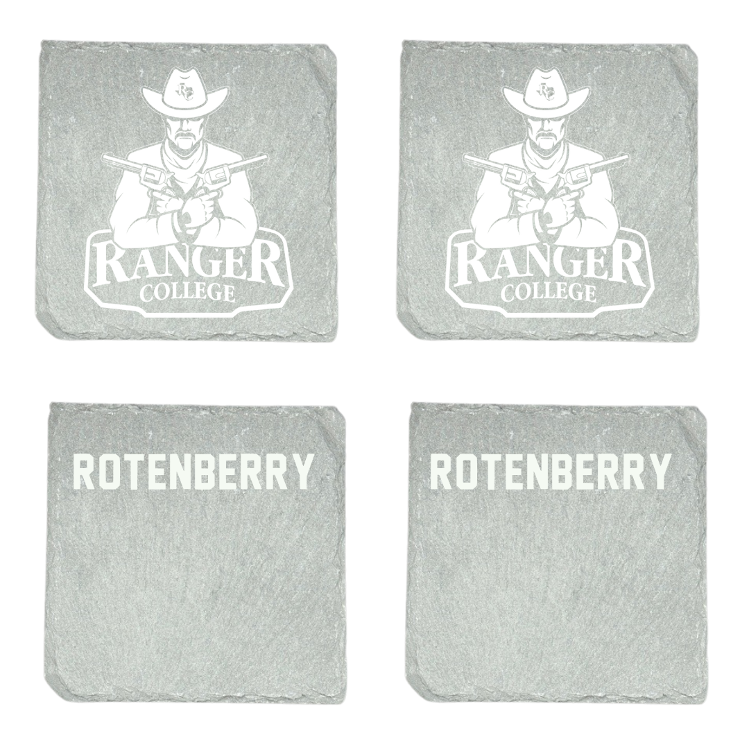 Ranger College Cheer Stone Coaster (4 Pack)  - Lupe Rotenberry