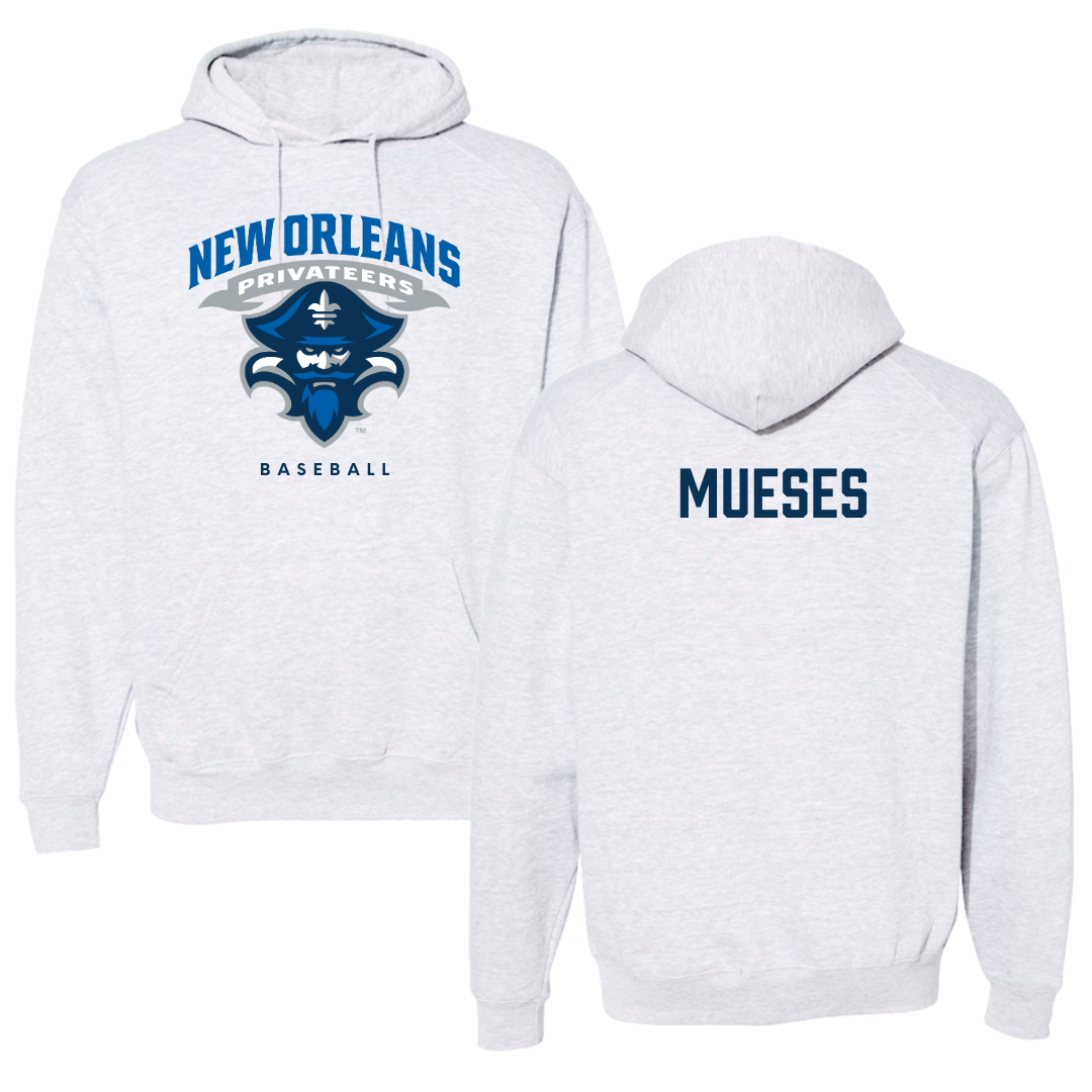 University of New Orleans Baseball Gray Hoodie - Marco Mueses