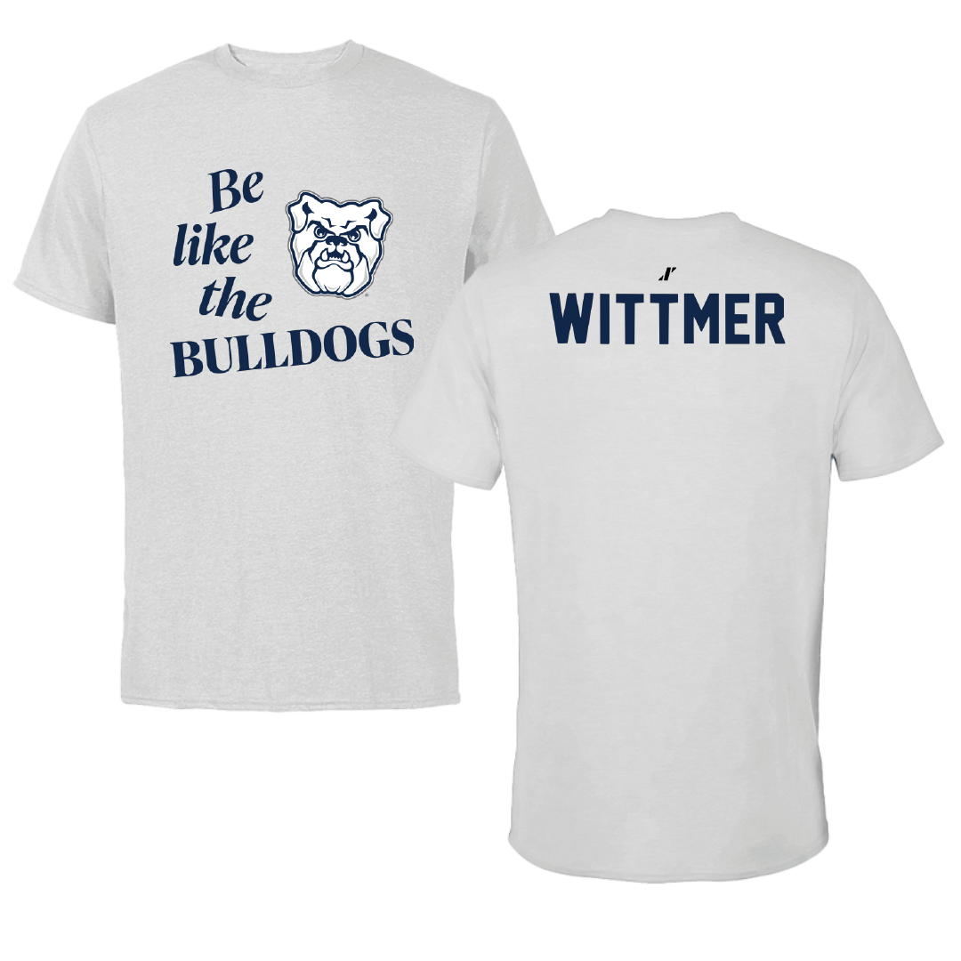 Butler University Dance Light Gray Be Like Us Tee - Grace Wittmer