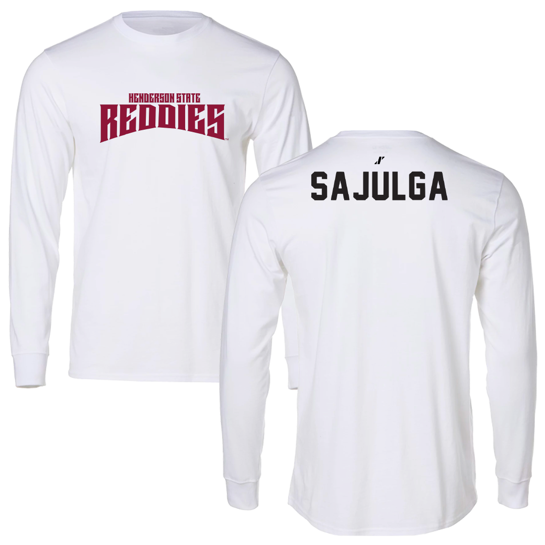 Henderson State University Golf White Classic Performance Long Sleeve - Felisa Sajulga