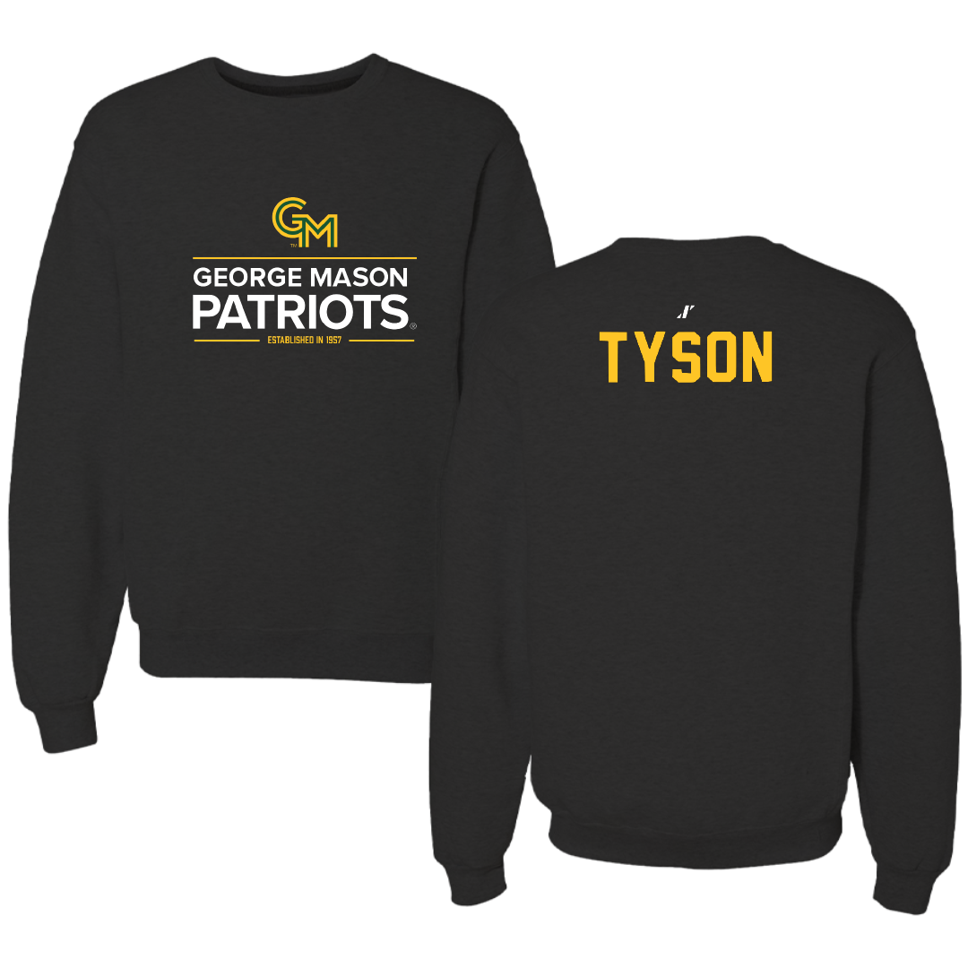 George Mason University TF and XC Black General Crewneck - Kailynn Tyson