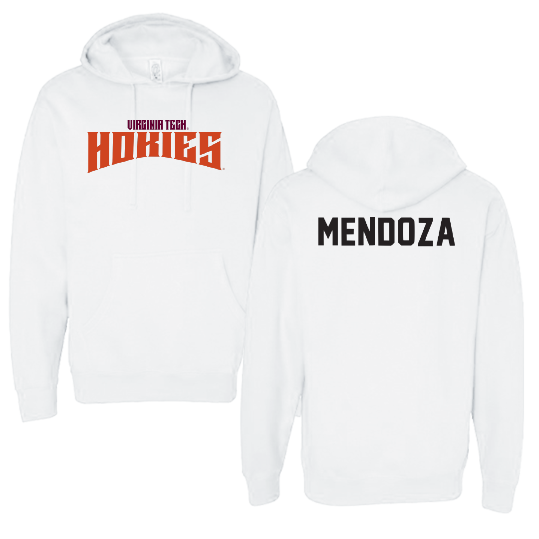Virginia Tech Dance White Classic Hoodie - Camryn Mendoza