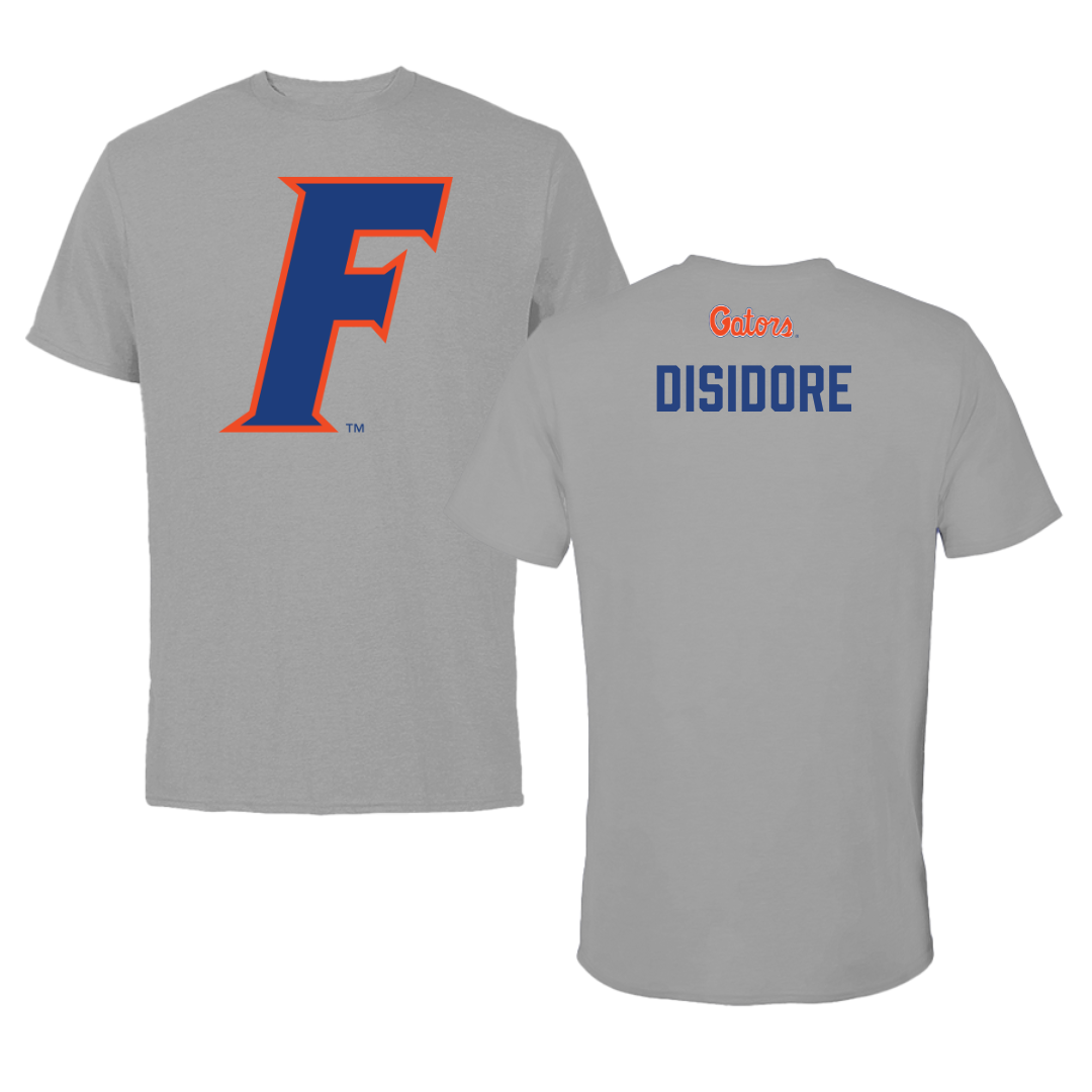 University of Florida Gymnastics Dark Gray Performance Tee - Gabriella Disidore