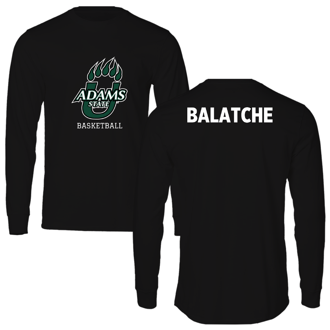 Adams State University Basketball Black State Performance Long Sleeve - Duncan Balatche