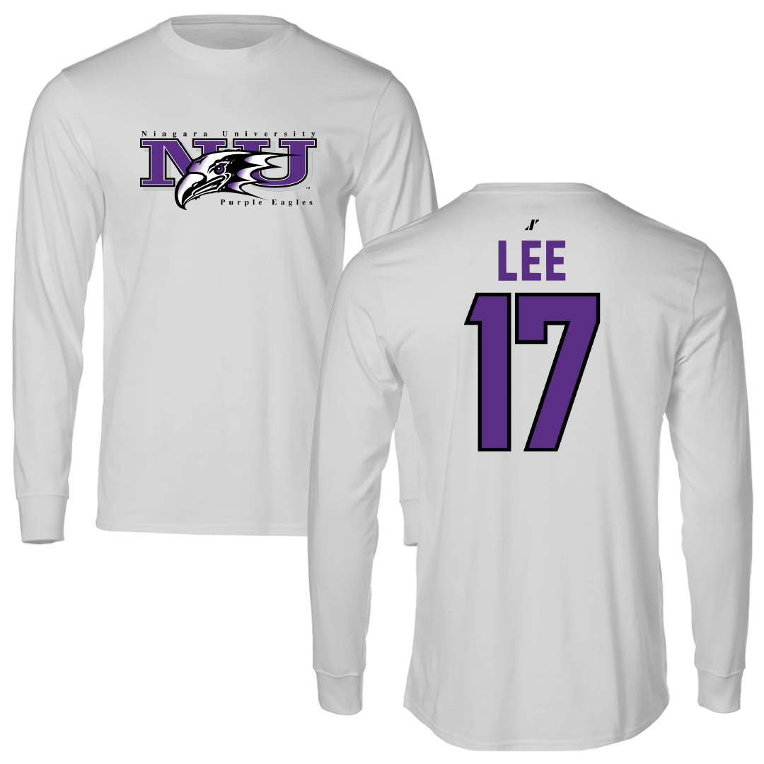 Niagara University Volleyball Light Gray Long Sleeve - #17 Payton Lee