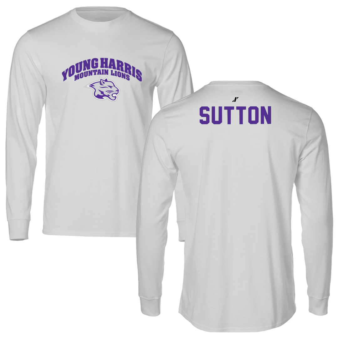 Young Harris College Cheer Light Gray Performance Long Sleeve - Abbigayle Sutton