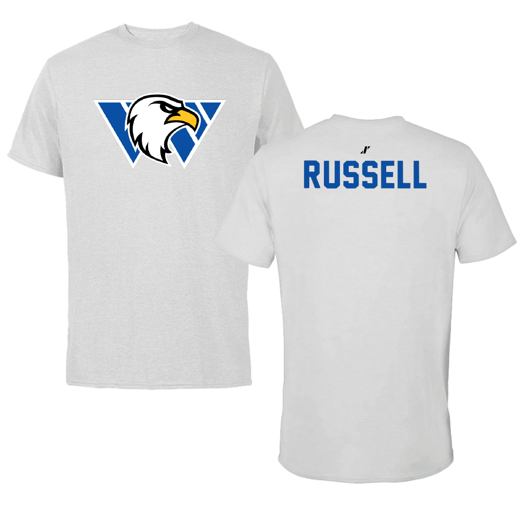 Williams Baptist University TF and XC Light Gray Tee - Alyssa Russell