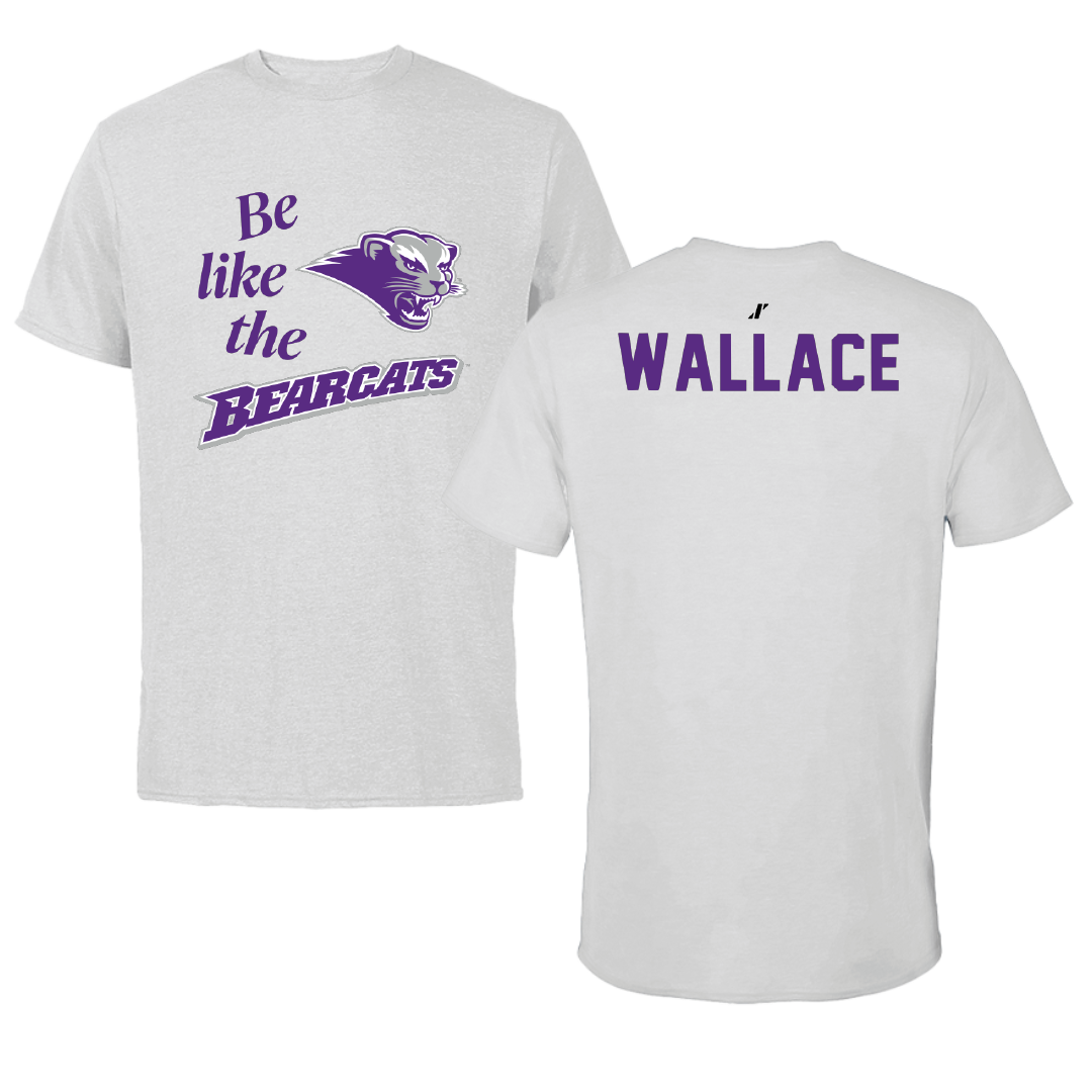 Southwest Baptist University TF and XC Light Gray Be Like Us Tee - Sierra Wallace