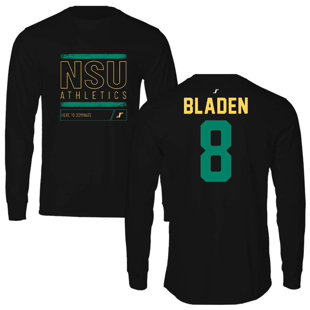 Norfolk State University Basketball Black Dominate Long Sleeve - #8 Tyrel Bladen